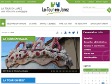 Tablet Screenshot of la-tour-en-jarez.fr